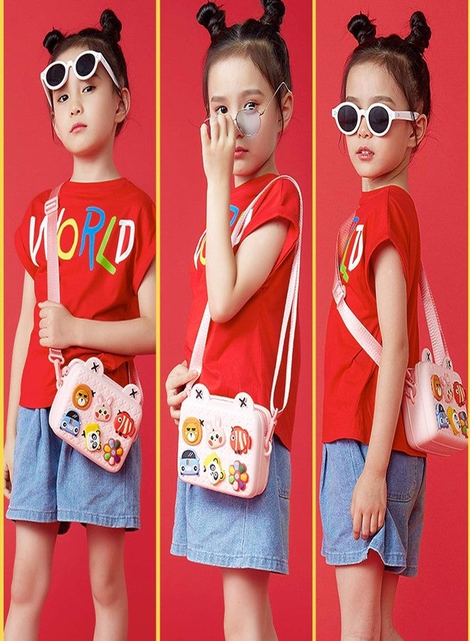 Bluebell Red Handbag Fashion Shoulder Bag Crossbody Mini Camera Bag for Kids Purse for kids Bags for Children Easy to Clean Birthday Gifts (Multi color) - Image 3